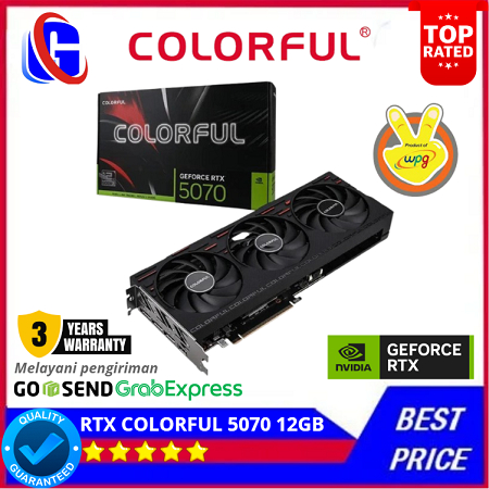 VGA COLORFUL GeForce RTX 5070 GAMING 12GB GDDR7