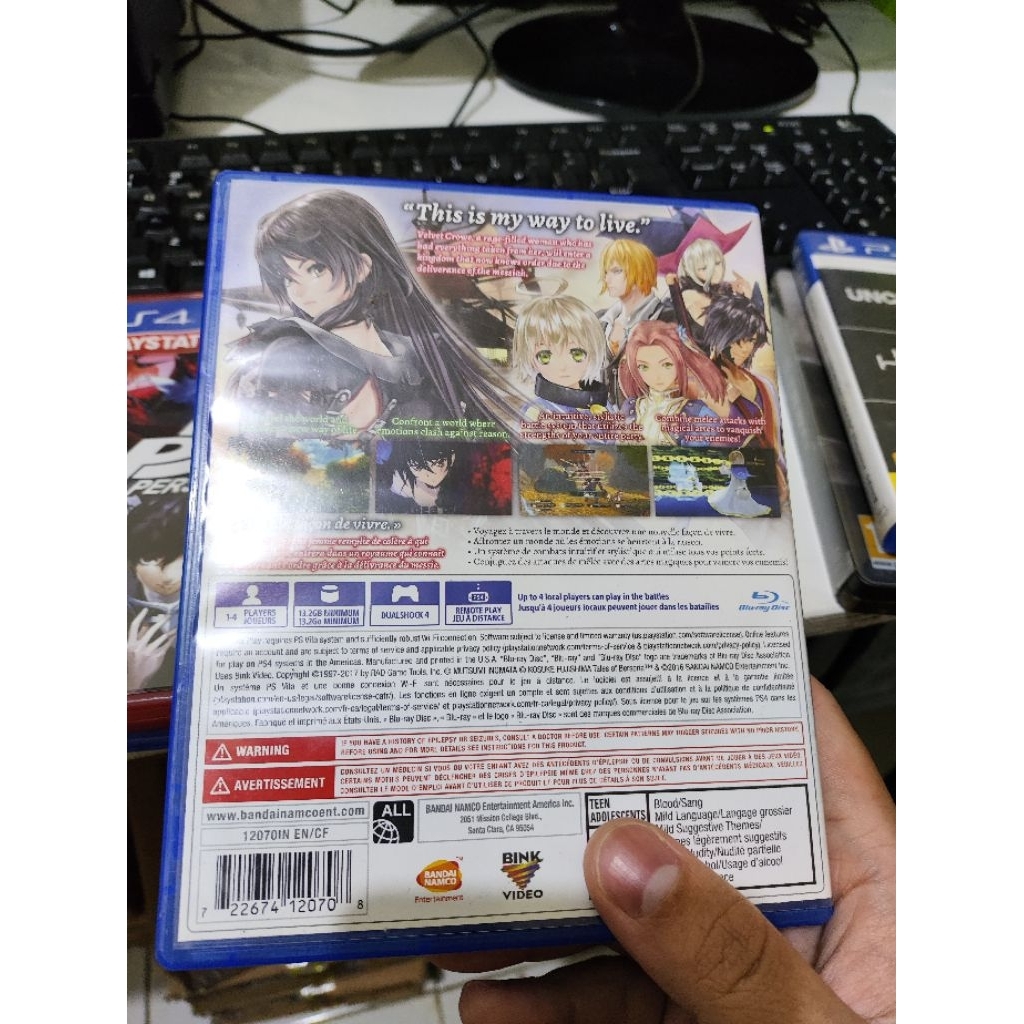 BD PS 4 Tales Of Berseria