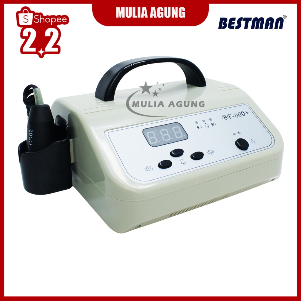 Fetal Doppler Bestman BF 600+ / Dianogsa Detak Jantung Bayi / Bestman
