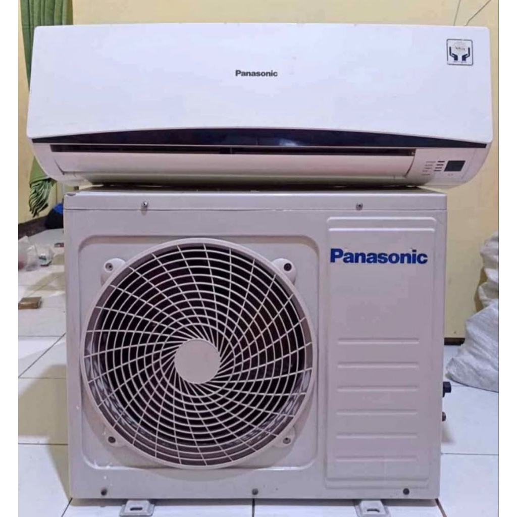 ac split panasonic 1/2pk full freon