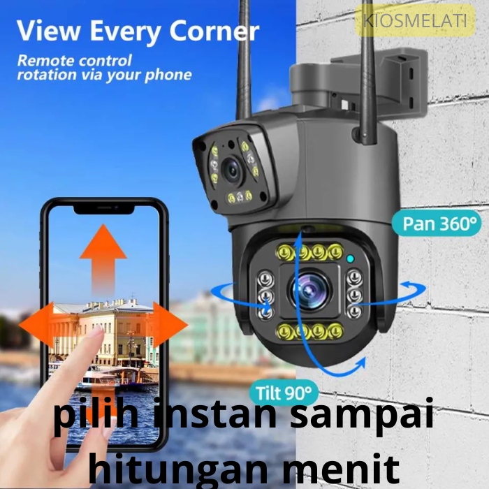 CCTV V380 1080MP V10 SIM Suport Kartu Sim Indosat