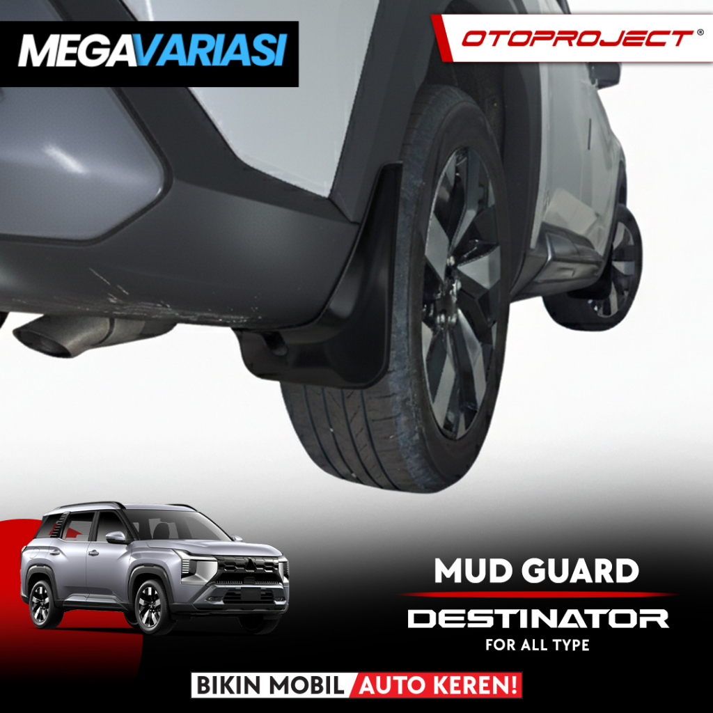 Otoproject Mud Guard Destinator | Karpet Lumpur Destinator