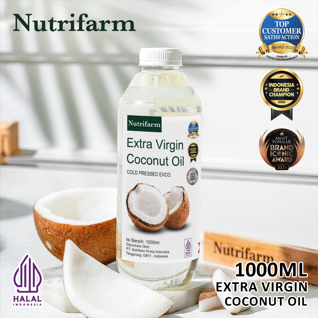 Nutrifarm Extra Virgin Coconut Oil 1000 ml
