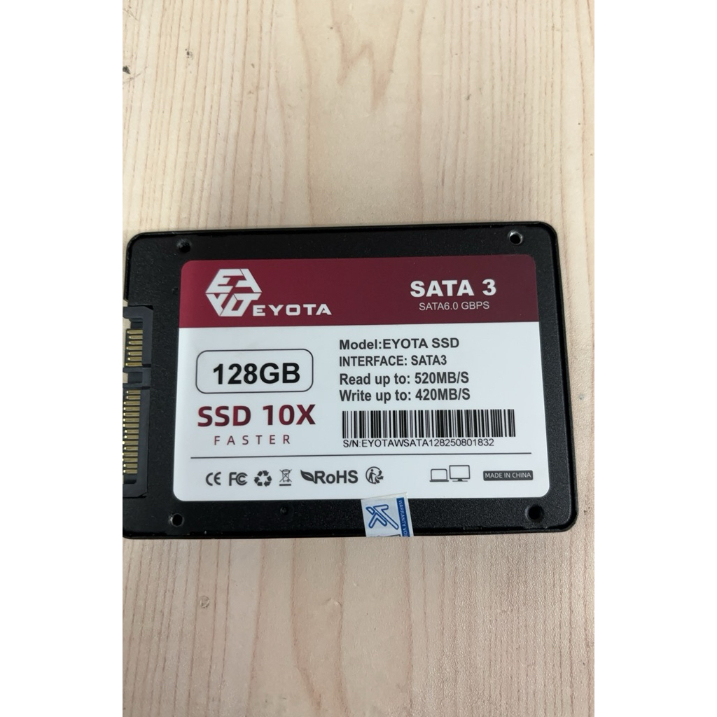 SSD EYOTA 128GB NORMAL SENTINEL 100/100