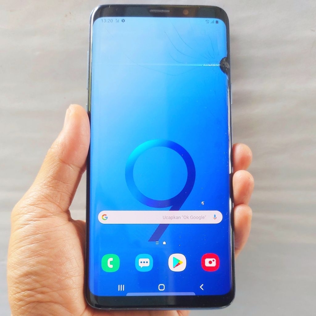 Handphone Hp Samsung Galaxy S9 Plus Ram 6/128 GB NFC Eks Resmi Sein Mulus Original