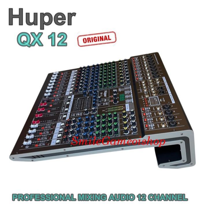 Mixer Huper QX12 Professional Mixer Audio Huper QX-12 Mixer huper qx 12 12channel