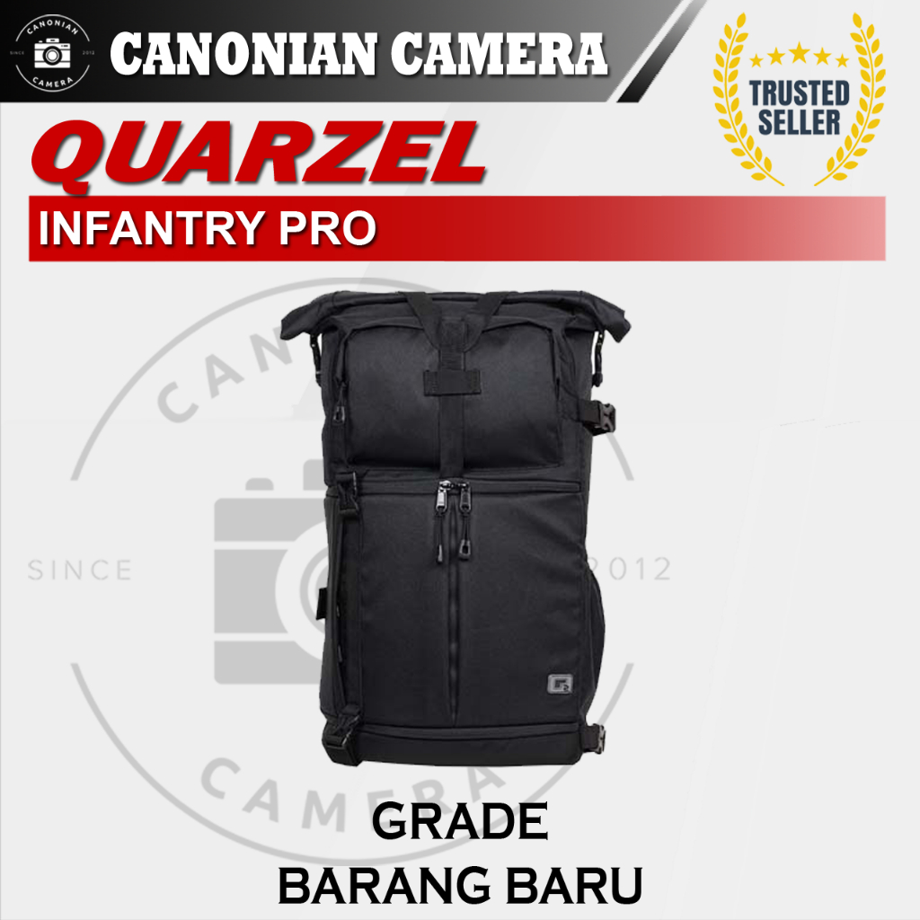Tas Kamera Quarzel Infantry Pro For Kamera Lensa