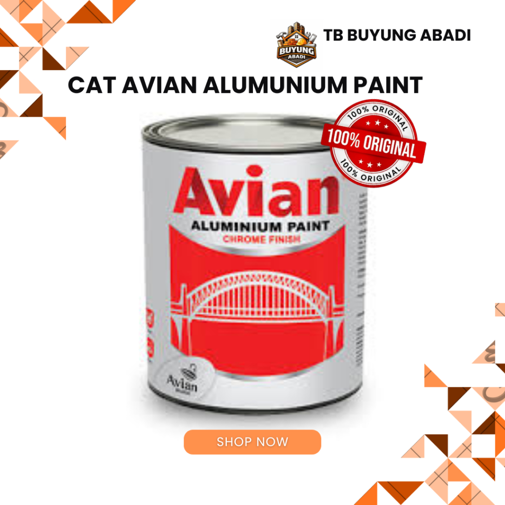 Cat Avian Aluminium Paint Berbagai Ukuran
