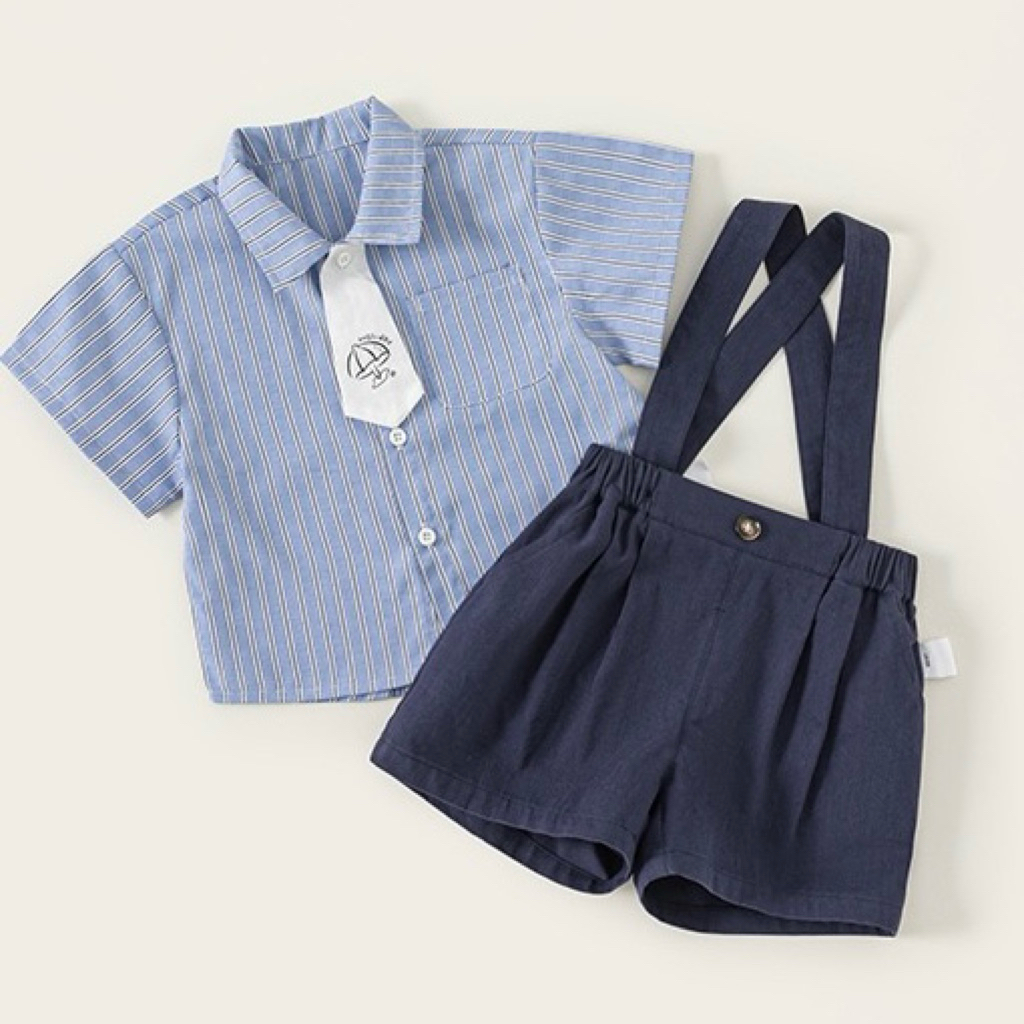 Louis Set - Setelan Anak - Setelan Anak Premium - Baju Lebaran Anak - Baju Premium Anak - Kemeja Ana