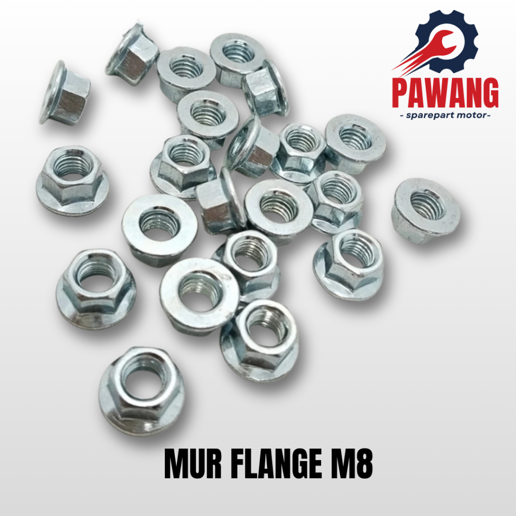 Mur Flange M6 / Flange Nut M6 Stainless SS304