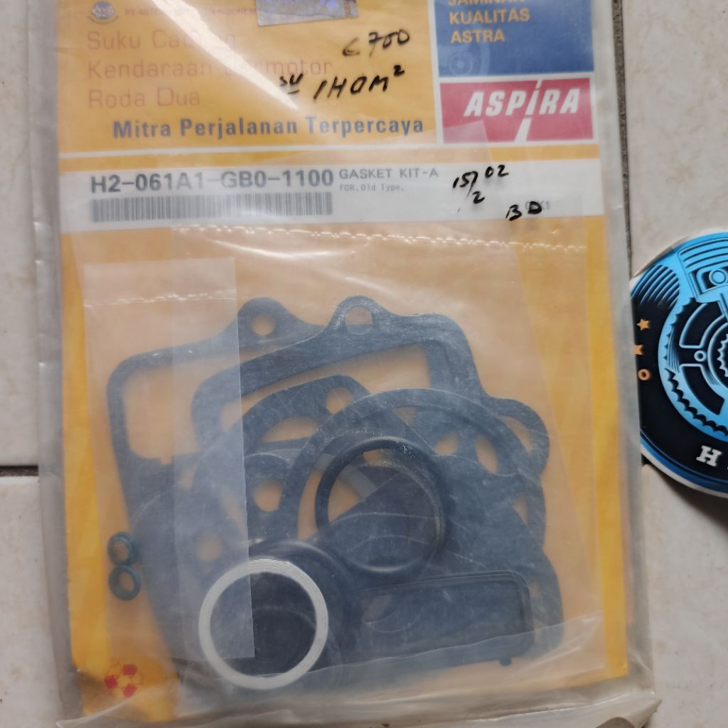 PERPAK PACKING GASKET TOP SET ASPIRA H2-061A1-GB0-1100 HONDA NEOTECH MEGA PRO LAMA TIGER LAMA