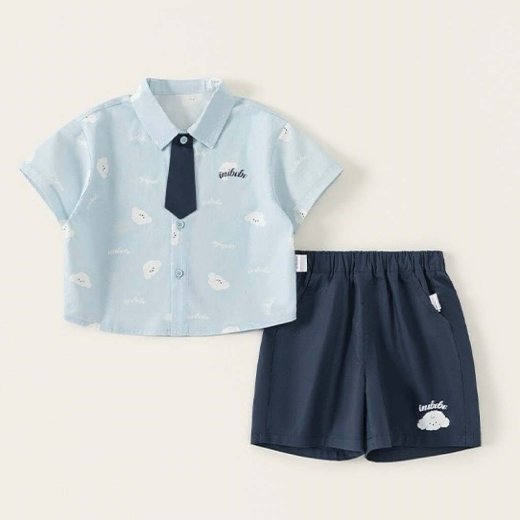 Billy Set - Set Anak - Baju Anak Premium - Set Anak Premium - Set Kemeja Anak