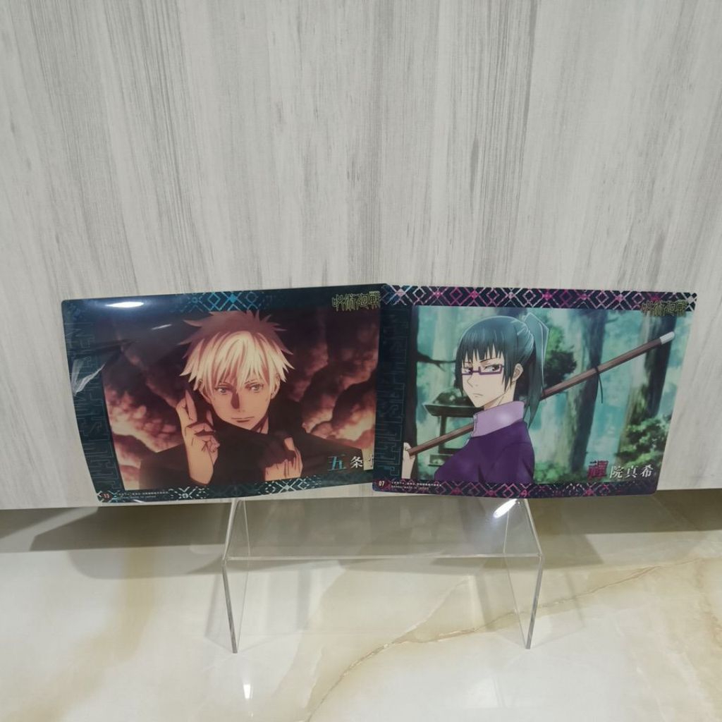 Jujutsu Kaisen Clear Shikishi Gojo Maki