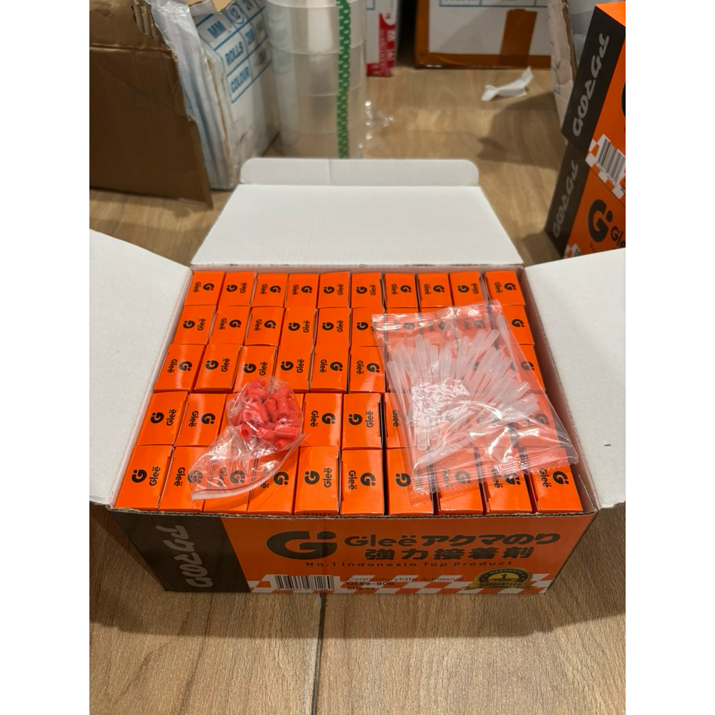 Lem G korea original 1 dus 50 pcs glee (dapat selang dan tutup) Themal Paste