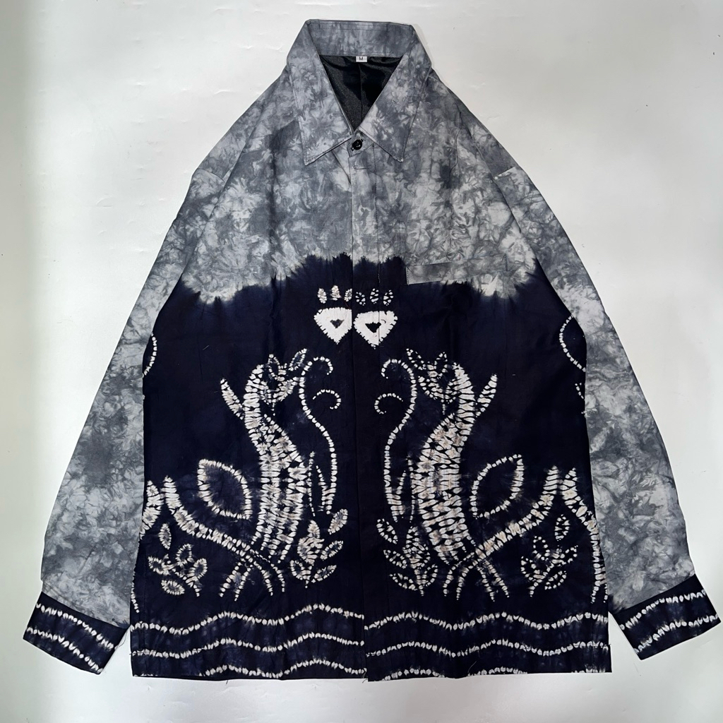 Baju Kemeja Pria Motif Sasirangan Khas Banjar