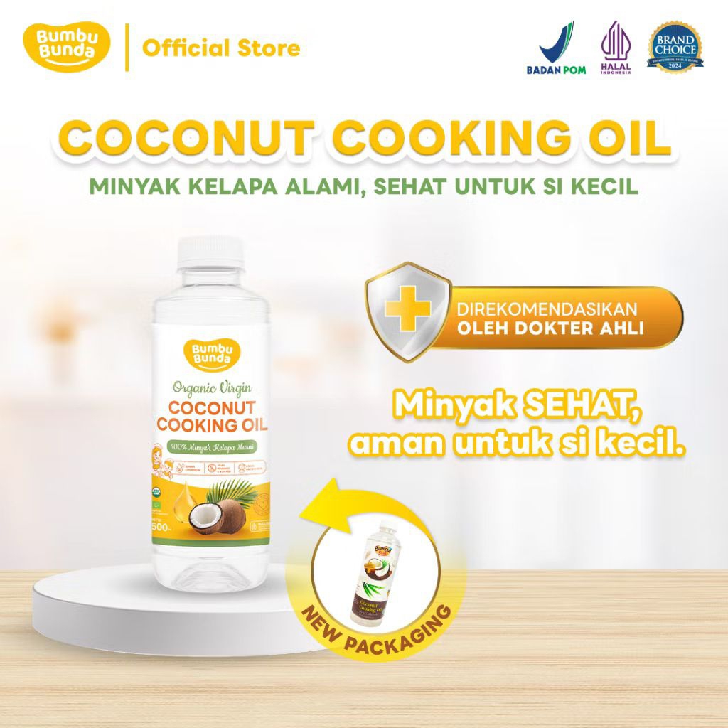 Bunda Elia coconut cooking oil