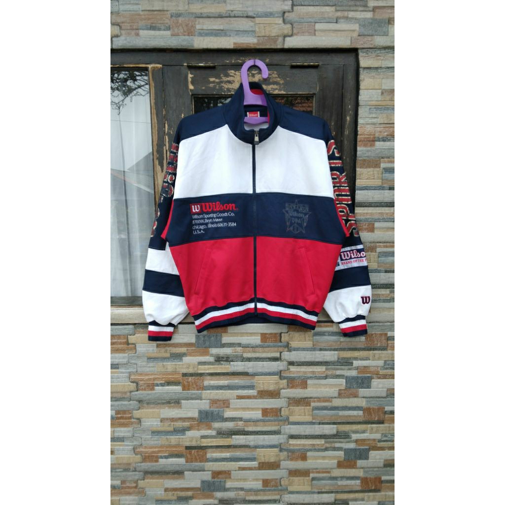 Tracktop vintage boxy colorblock