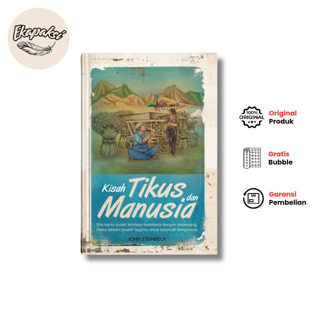 Buku Sastra Klasik - Kisah Tikus dan Manusia - John Steinbeck