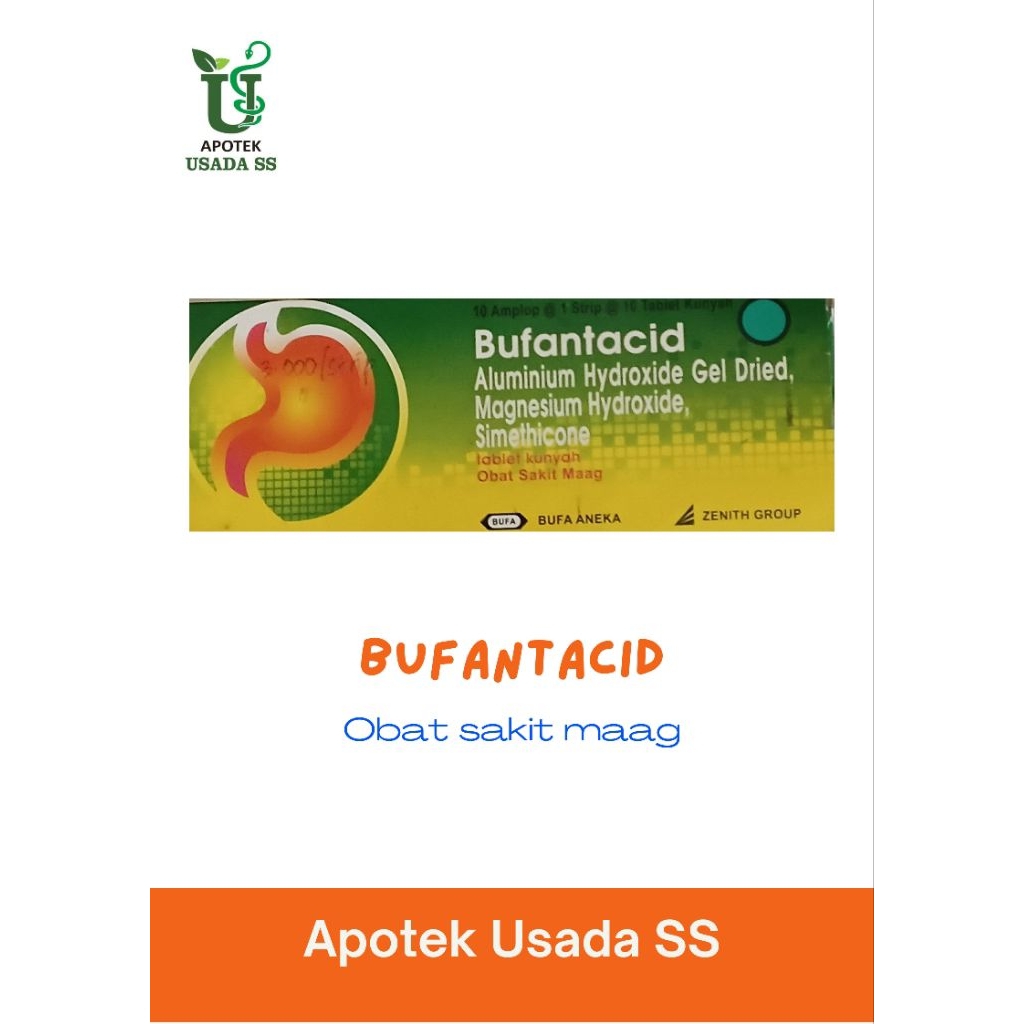BUFANTACID OBAT MAAG TABLET KUNYAH 10 tablet