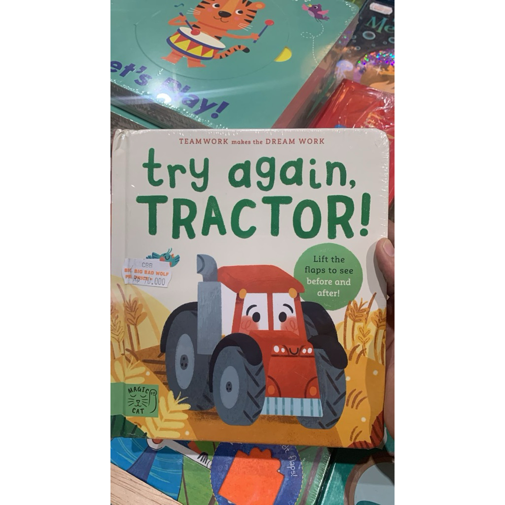 BUKU BBW MAGIC CAT - TRY AGAIN TRACTOR