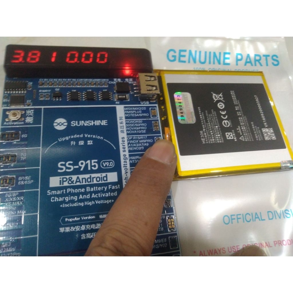 Sharp HE306 HE-306 Original 100% GENUINE Battery Batre Baterai Sharp Aquos M1 FS8001