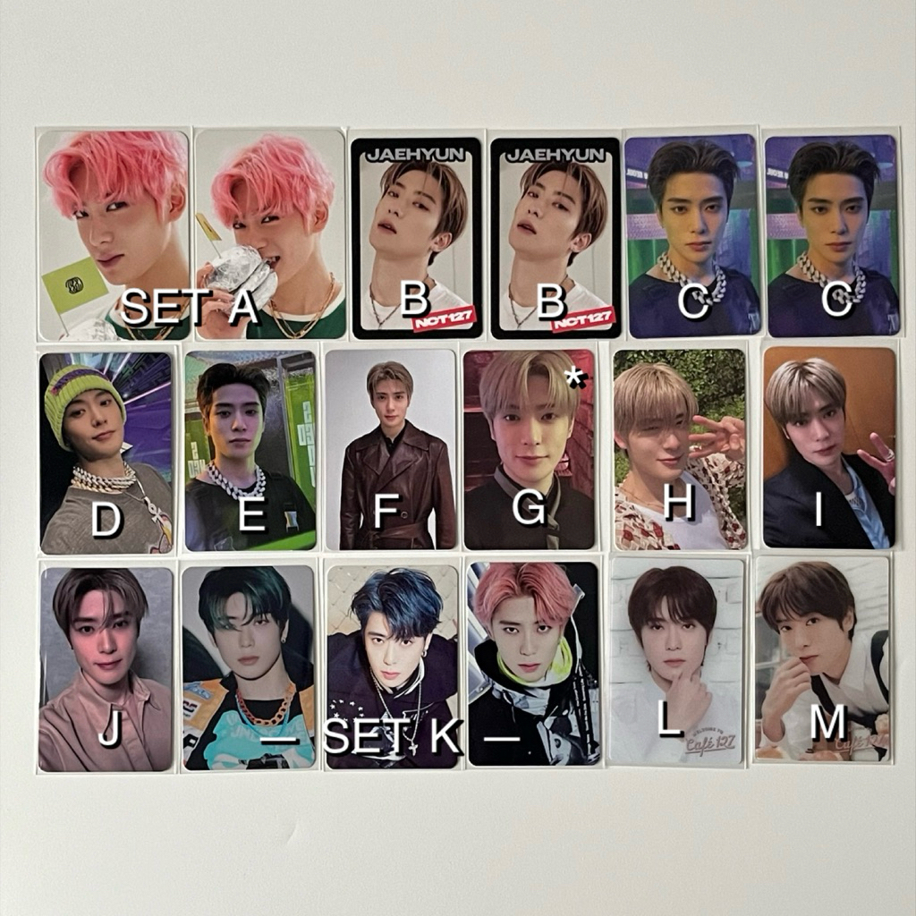 NCT Jaehyun pc photocard official perfume japan 2baddies ay-yo