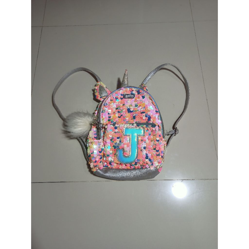 Justice Original Unicorn Tas ransel mini