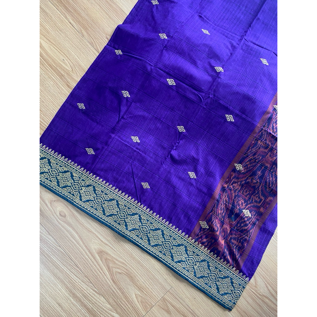 saput endek ungu bordir