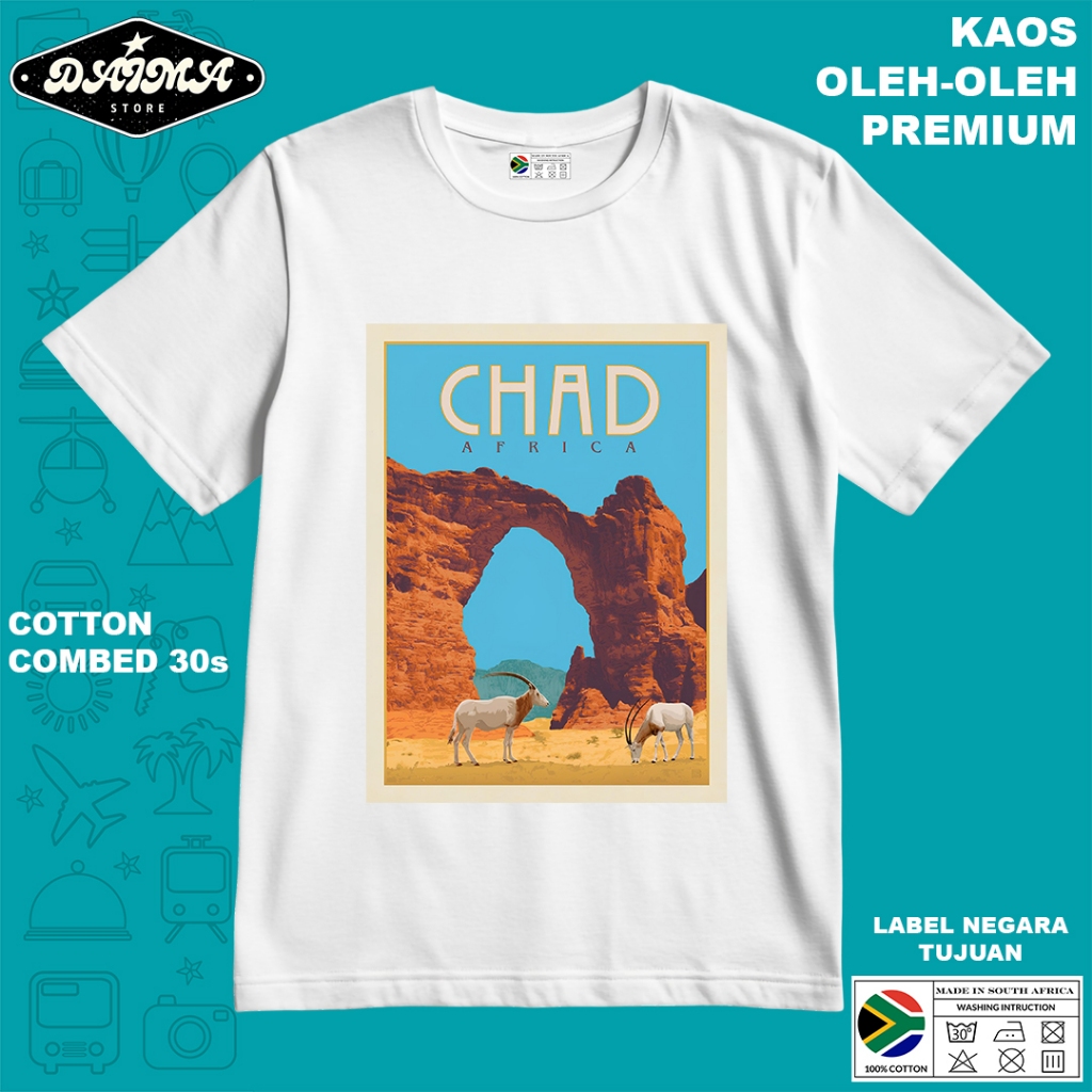 KAOS OLEH OLEH AFRIKA 2 PAKAI TAG LABEL AFRIKA ASLI BAJU SOUVENIR PREMIUM GIFT