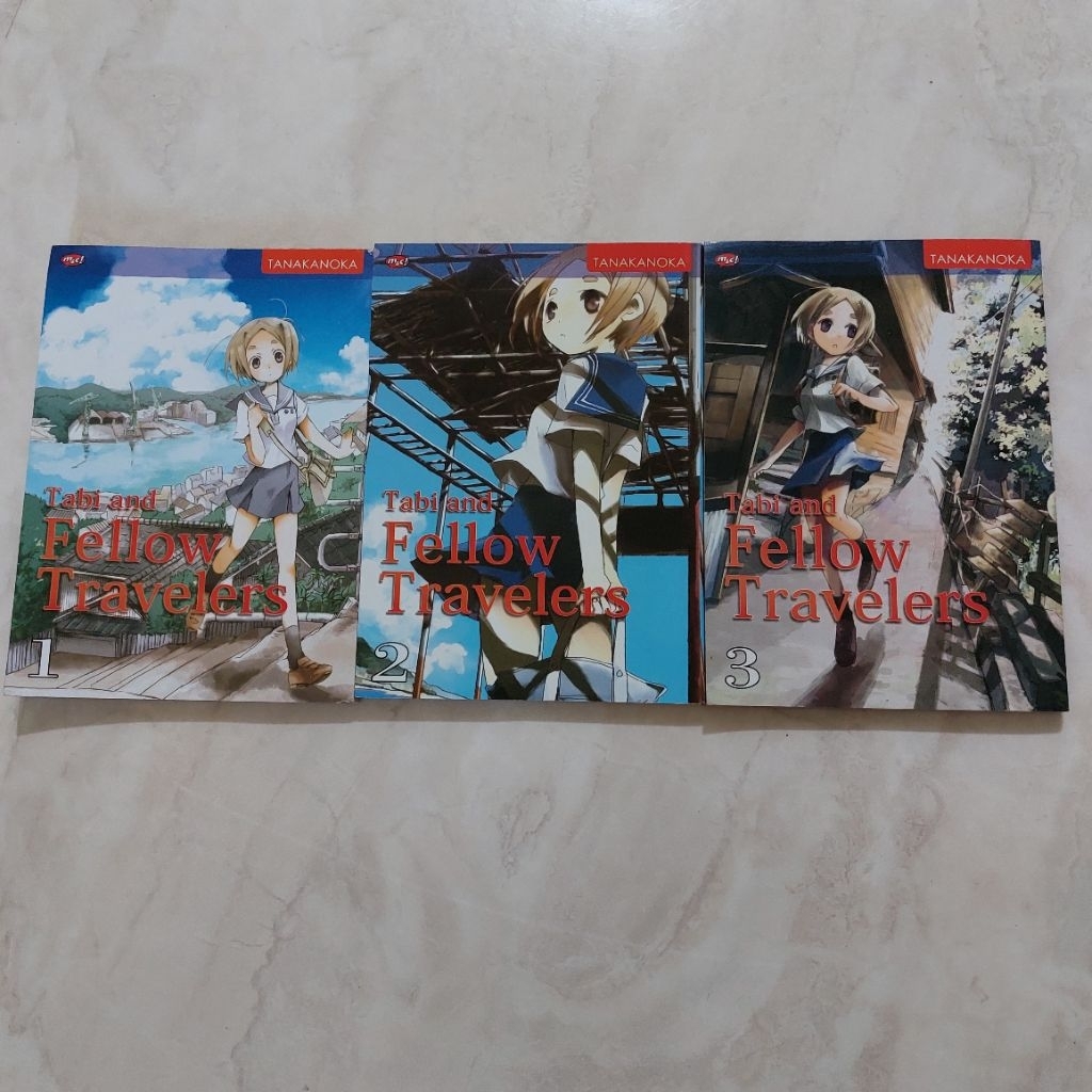 komik tabi and fellow travelers jilid 1 - 3 (buku second)