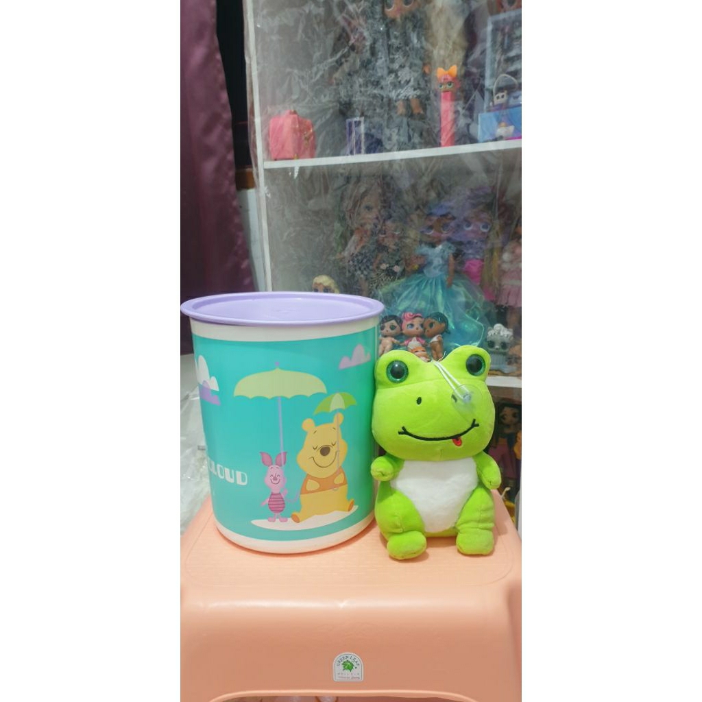 Toples Tupperware 4L free boneka