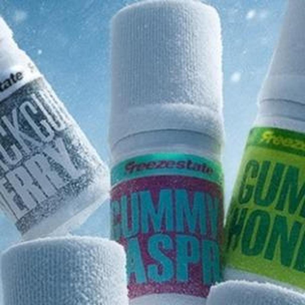 Liquid Freeze State Gummy Raspberry Salt Nic 30ML by Freezestate.id [ VAPEKU88 ]