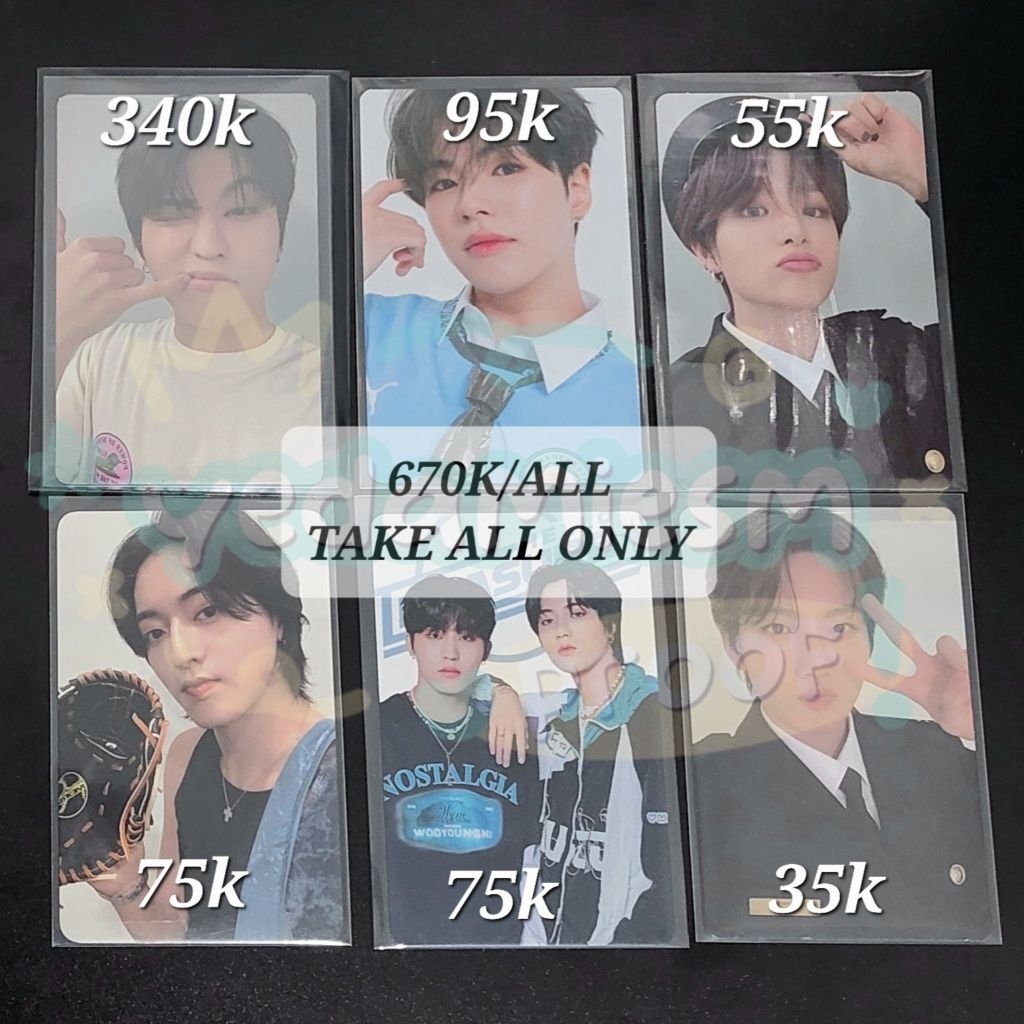 [READY STOCK INA SIAP KIRIM] OFFICIAL PHOTOCARD TREASURE PARK JEONGWOO BARUDAK POB YGS YOON JAEHYUK 