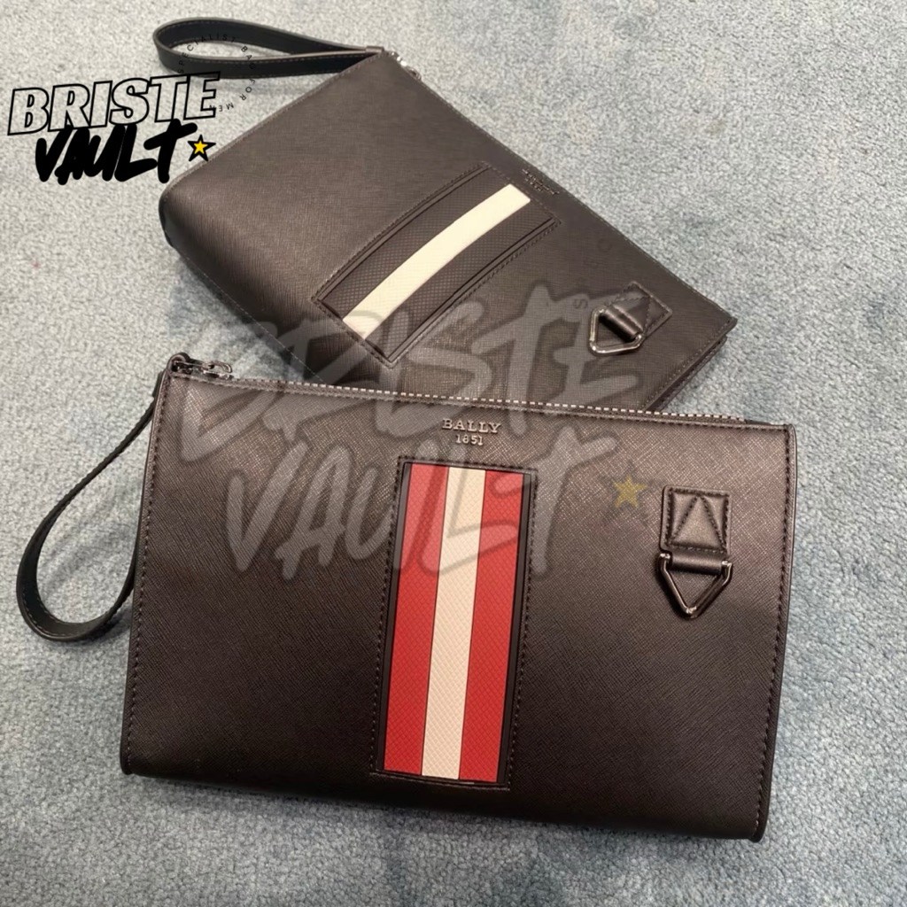 BRISTE VAULT Clutch Bally Makid Handbag Leather Original Fullset