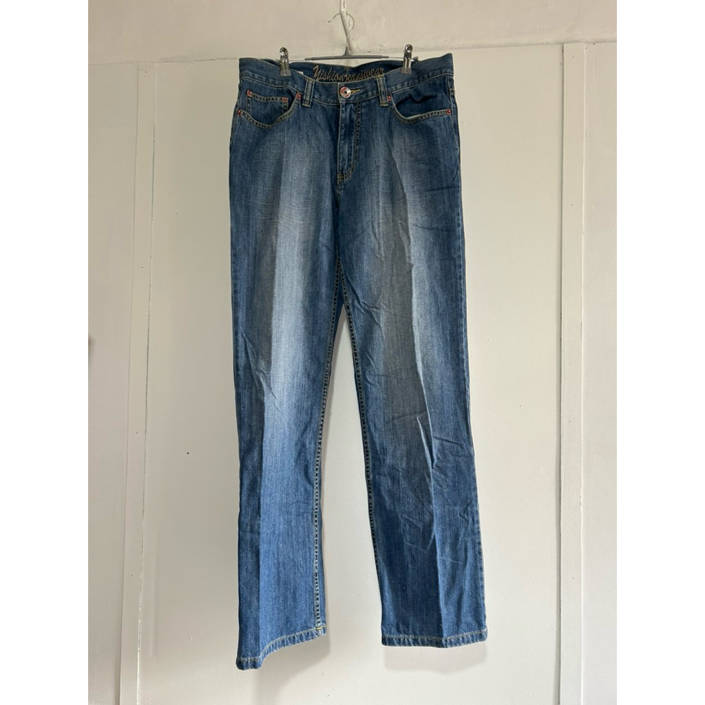 PRELOVED DENIM JEANS CELANA PANJANG PRIA YISHION DENIM