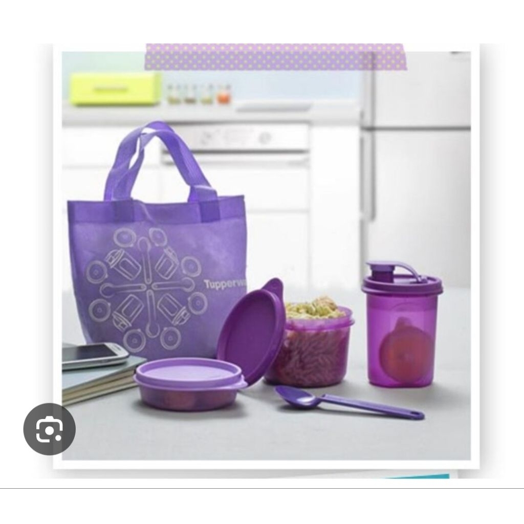 Tupperware festive set bekal