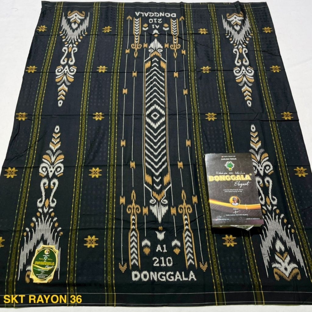 Sarung Donggala Songket Original Pabrik /Sarung Donggala A1 210 SKT