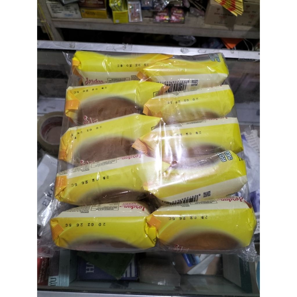 Roti jordan isi krim rasa nanas