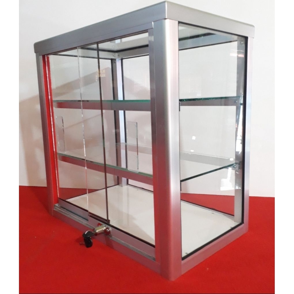 Etalase Aluminium mini kecil