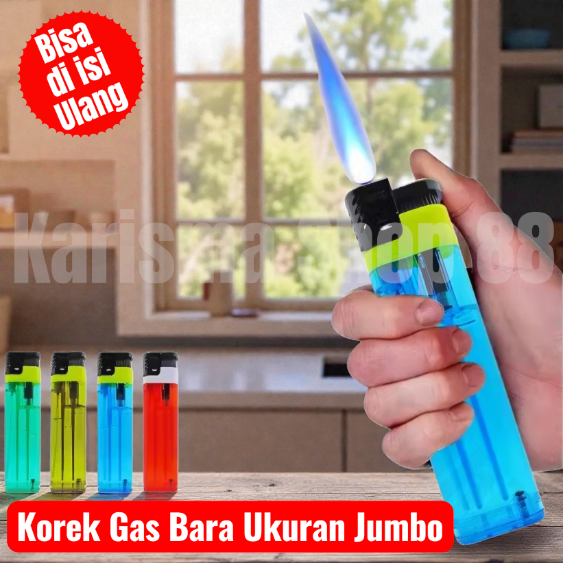 KOREK BARA JUMBO ANTI ANGIN / KOREK GAS BESAR 1(SATU)PCS  MJL-001JF