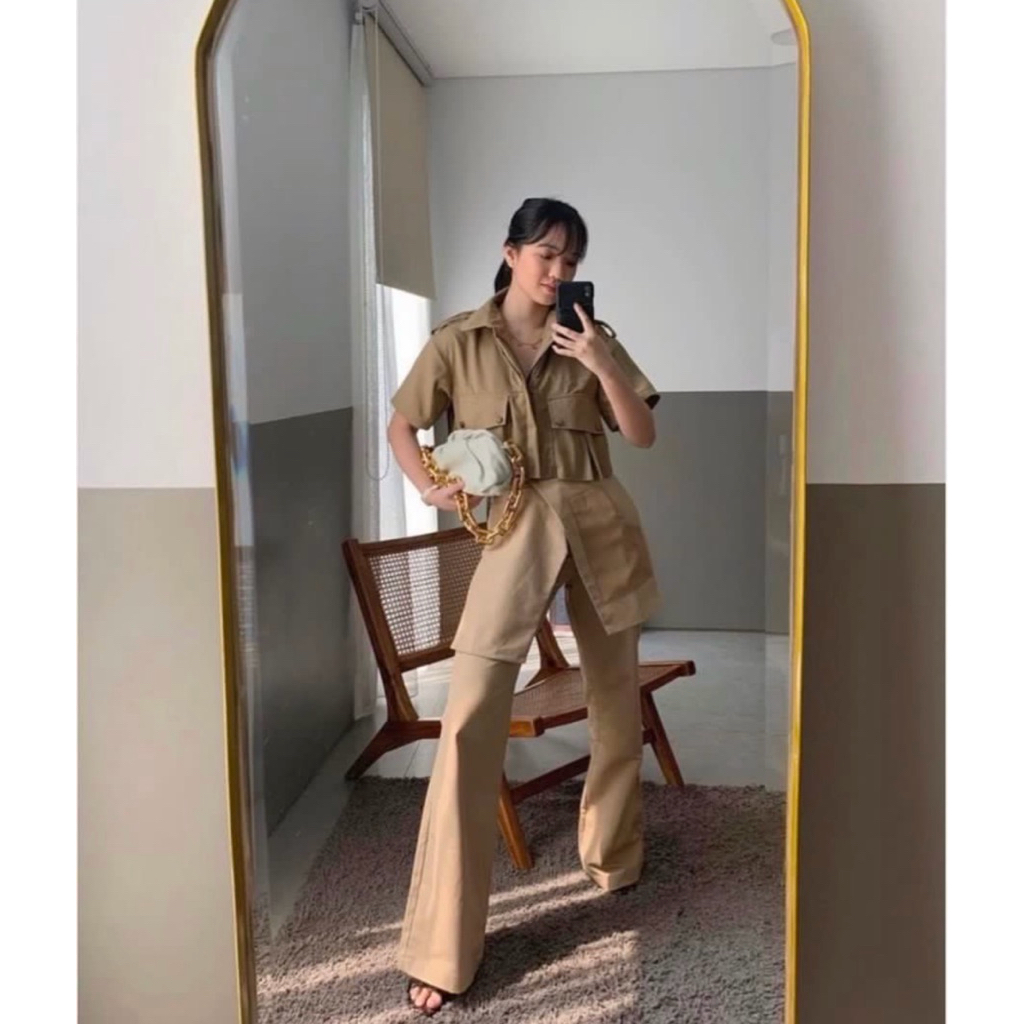 MARYALLE - Octa Palazzo Pants Size M