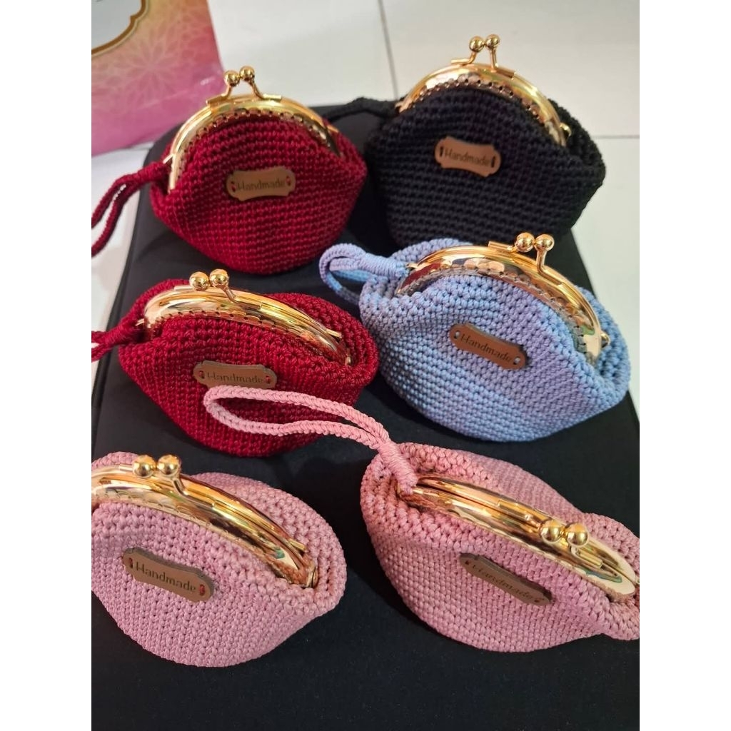 Dompet Koin Rajut Handmade