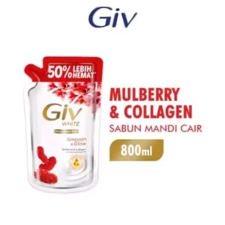 GIV WHITE 800ML SMOOTH & GLOW