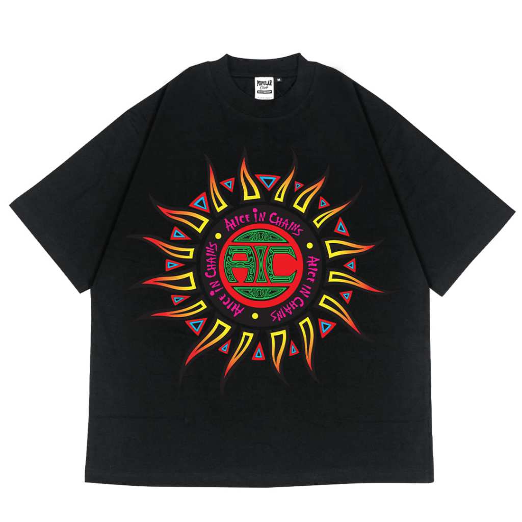 Alice in Chains Oversized Vintage T-Shirt – Black