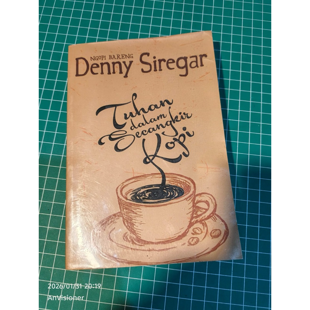 buku murah - bekas - Tuhan Dalam Secangkir Kopi - Denny Siregar