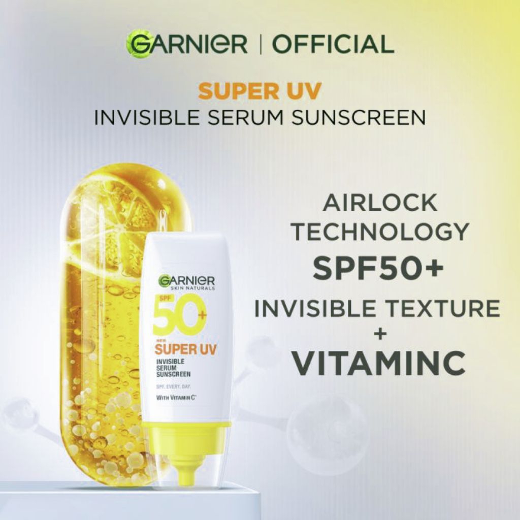 Garnier Sunscreen Invisible Serum | Spf 50+++