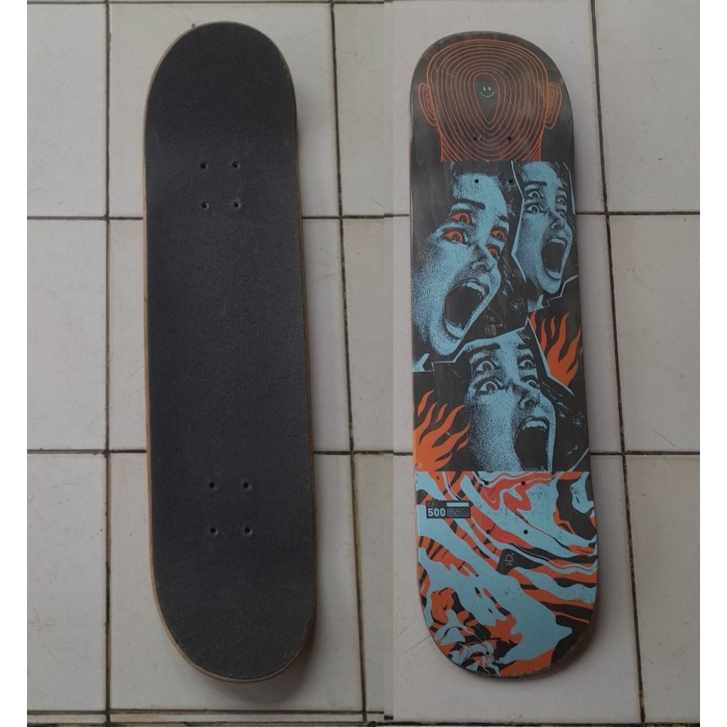 Skateboard Deck Decathlon CP 500 Scream second / bekas