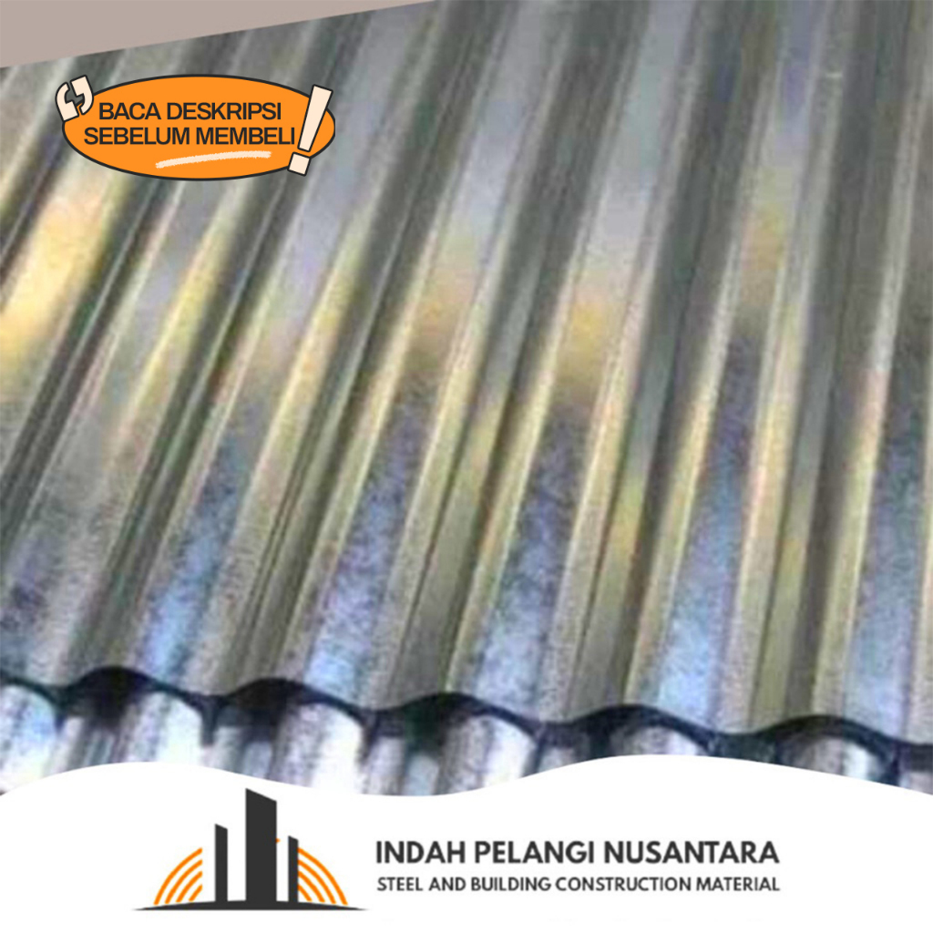 Atap Seng gelombang Gajah / Galvalum