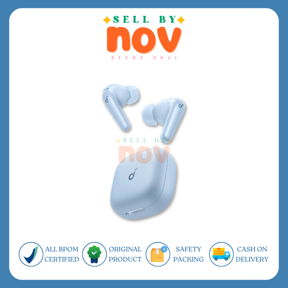 Soundcore R60i NC (R50i NC Upgrade) by Anker - Biru