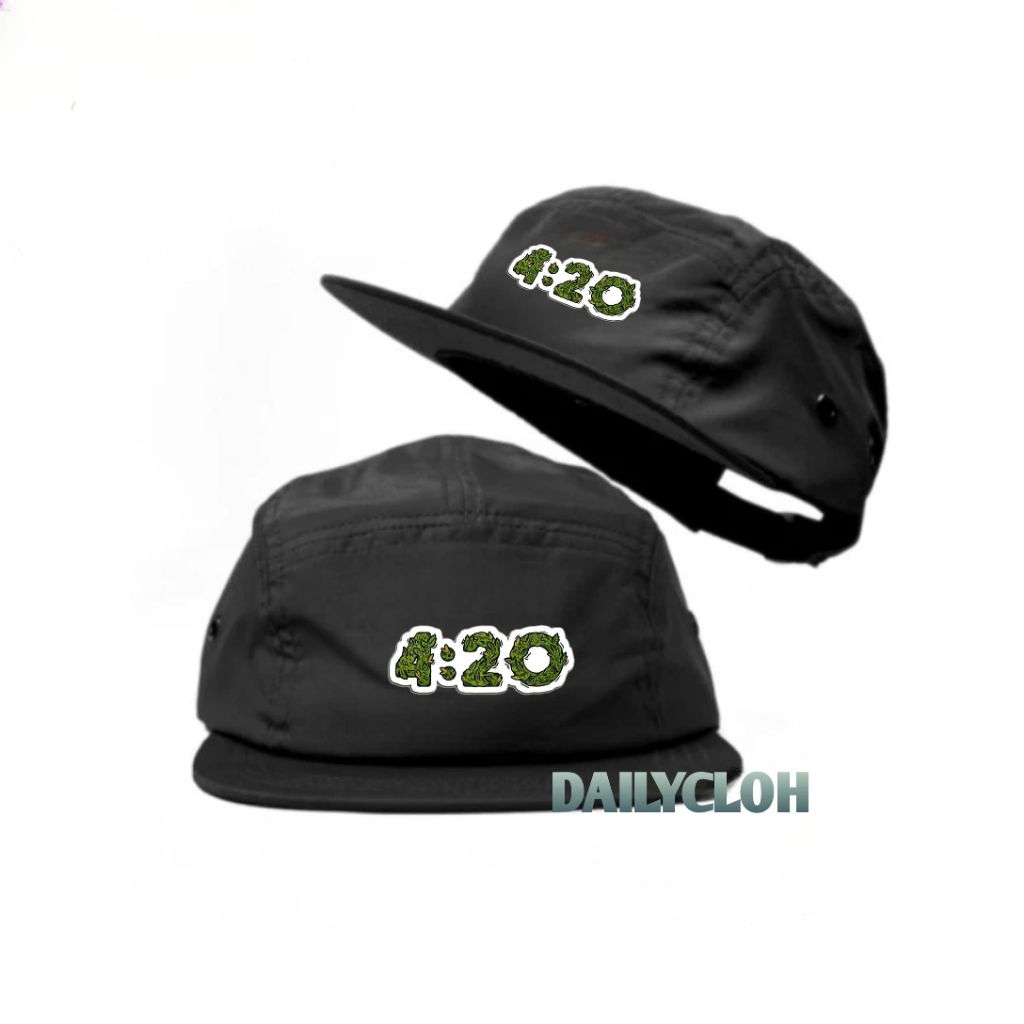 TOPI 5 PANEL /TOPI SIX PANEL PREMIUM/TOPI CASUAL PRIA WANITA 4:20